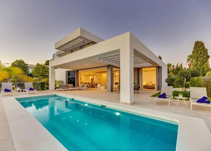 Vacation Marbella I Villa Schumacher, New Built, Sea View, Luxury, Private Pool Estepona